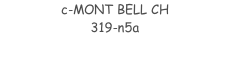 c-MONT BELL CH 319-n5a