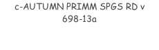 c-AUTUMN PRIMM SPGS RD v 698-13a