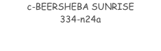 c-BEERSHEBA SUNRISE 334-n24a